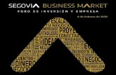Segovia Business Market · Presentación Segovia Business Market. JESÚS GARCÍA, Concejal de Desarrollo Económico y Empleo. “De lo local a lo global: Claves para el posicionamiento
