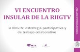 VI ENCUENTRO INSULAR DE LA RIIGTV - Tenerife Violeta · 2017-12-01 · Actuaciones Fase II: •Infografías sobre buenas prácticas en los procesos de selección de personal (Mujeres: