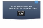Guía del usuario del Aplicación en línea de LRCC sistemaecologicsonline.com/wp-content/uploads/2020/07/LRCC... · Inicie sesión en el sistema de aplicaciones de licencias en línea