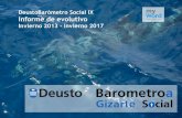 DeustoBarómetro Social IX Informe de evolutivobarometrosocial.deusto.es/wp-content/uploads/2013... · 1.1 Principales problemas del País Vasco En estos momentos, ¿cuáles crees