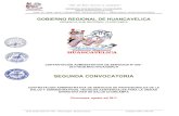 GOBIERNO REGIONAL DE HUANCAVELICA · Remisión de Oficio a la Dirección Regional de Trabajo y Promoción de Empleo Día 16-08-2017 CONVOCATORIA 1 Publicación de la convocatoria