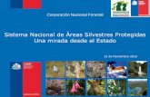 Sistema Nacional de Áreas Silvestres Protegidas Una mirada ...€¦ · Corporación Nacional Forestal - CONAF Estructura de la Presentación • Qué es el Sistema Nacional de Áreas
