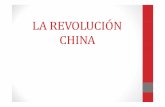 LA REVOLUCIÓN · CHINA SE CONVIERTE EN UNA REPÚBLICA 1911 -1937 • 1911 Revolución que depuso al emperador Pu Yi y proclamó la República de China • Kuomintang Partido Nacionalista