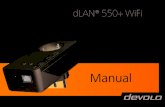 dLAN 550+ WiFi - devolo.com.ar€¦ · devolo dLAN 550+ WiFi 1 A modo de introducción ¡Muchas gracias por su confianza! Con el dLAN 550+ WiFi podrá construir su propia red en unos