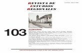 2ª EPOCA Mayo-Agosto 2015 - Revista de Estudios RegionalesREVISTA DE ESTUDIOS REGIONALES Nº 103, I.S.S.N.: 0213-7585 (2015), PP. 69-108 On the other hand, the cultural tourism, especially