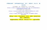 CISD€¦ · Web viewPREAP SPANISH II ADV→1st & 6th ESPAÑOL AP LENGUAJE Y CULTURA
