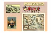 L’ANTIGA GRÈCIA · Hoplita (s.IV aC (imatge: viquipèdia) • A l’època hel·lenística (400-200 aC), Macedònia va aprofitar la desunió de les polis gregues i les domina.