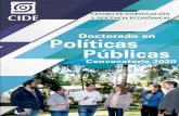 CIDE - salacela.netsalacela.net/.../2019/09/Convocatoria-DPP-2020-1.pdf · El DPP es un programa que sólo se ofrece en la sede Santa Fe del CIDE, en la Ciudad de México. 3 Objetivo