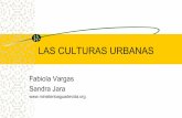 LAS CULTURAS URBANAS - ministerioaguadevida.net · Las culturas urbanas son agrupaciones principalmente de jovenes que se originan y desarrollan en la ciudad. Sus miembros se comportan