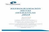 Reprogramación Metas Operativas 2014 · 2014-04-28 · 2014 TRANSPORTE REFINACIÓN COMERCIALIZACIÓN INTERNA Y ... SUBGERENCIA DE PLANIFICACIÓN RESOLUCIÓN No. DIR-EPP-03-2014-02-27