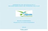 BUEN GOBIERNO Reporte d sustentabilidad 2014 · Empresa, implemento el proyecto de Gobierno Corporativo con el propósito de compilar las prácticas de buen gobierno, permitiendo