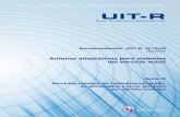 Serie M Servicios móviles, de radiodeterminación, de ... · Recomendación UIT-R M.1678 (05/2004) Antenas adaptativas para sistemas del servicio móvil Serie M Servicios móviles,
