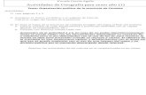 Actividades de Geografía para sexto año (1)...Actividades de Geografía para sexto año (1) Tema: Organización política de la provincia de Córdoba Actividades: 1) Leer páginas