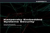 Kaspersky Embedded Systems Security · Kaspersky Embedded Systems Security Guía del administrador Versión de la aplicación: 2.2.0.605