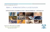 Fecha actualización: 18-11-17...Conceptos básicos en Ecología 17. Comunidad o biocenosis: conjunto de poblaciones de distintas especies que habitan un espacio y un tiempo determinados