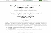 Reglamento General de Participacióneducacionbasica2017.conade.gob.mx/documentos/Primaria/Primaria... · REGLAMENTO GENERAL DE PARTICIPACIÓN Página 3 de 14 b) Haber estado involucrados