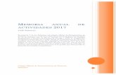 Informe anual de actividades 2017 - COF Palenciacofpalencia.org/PUBLICO/MEMORIAS/memoria2017.pdf · Informe anual de la gestión económica. 8.- Informe sobre facturación de recetas.