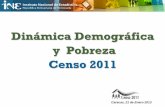 Dinámica Demográfica y Pobreza Censo 2011cdn.eluniversal.com/2013/01/22/censoresultados.pdf · 2013-01-22 · ETAPA DIVULGATIVA •Cortes parciales y avance del Censo en la WEB