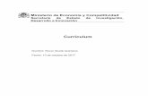 Currículum...2017/12/20  · Referencia: The Spanish Journal of Psychology, 2009, 12, 1, 3–11 DOI: 10.1017/S1138741600001426 ISSN: 1138-7416 Índice de impacto JCR: 0.835 Posición