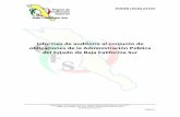 Informes de auditoría al conjunto de obligaciones …asebcs.gob.mx/admin/uploads/archivos/TRANSPARENCIA...Revisión de las obligaciones del Municipio de La Paz, Baja California Sur