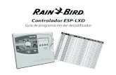 Controlador ESP-LXD · 8 Controlador ESP-XD Unitech MS100-2 Siga las instrucciones: escanee los 2 códigos de barras de calibración que se muestran a continuación. Código de barras