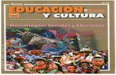 Revista Educación y Cultura FECODE N0 105 2014 Movimientos … · 2014-11-13 · Revista Educación y Cultura FECODE N0 105 – 2014 Movimientos Sociales y Educación 36 Presentación