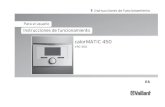 calorMATIC 450 - Vaillant · Vista general del aparato 3 0020132008_02 calorMATIC 450 Instrucciones de funcionamiento 9 3.4.1 Instalación de calefacción Con el regulador puede ajustar
