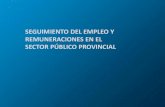 SEGUIMIENTO DEL EMPLEO Y REMUNERACIONES …...2. REMUNERACIONES En 2017 la remuneración promedio del sector público provincial aumentó 1,0% en términos reales con respecto a 2016.