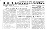 i Proletarios omunista - archivesautonomies.org€¦ · i Proletarios de todos los paf ses, unios ! omunista ISSN 0224-8204 NOVIEM.BRE 1980 n!! 39 PARTIDO COMUNISTA INTERNACIONAL