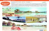 PortAventurA HoteL CArIBe · El hotel Caribe Port Aventura te transporta a un oasis tropical que te permite disfrutar de la tranquilidad en las piscinas de arena blanca más grandes
