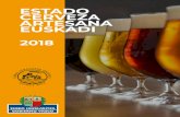 ESTADO CERVEZA ARTESANA EUSKADI€¦ · de cerveceras que producen cerveza de forma artesanal en Euskadi con datos de producción en 2018. Como base se ha tomado el registro del RGSEAA