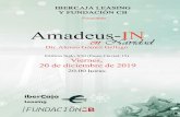 Ibercaja Leasing y Fundación CB · 2019-12-18 · Ficha del concierto: Amadeus-IN A (infantil); Amadeus-IN B (juvenil); Amadeus-IN C (adultos); Amadeus-IN Cuarta Parte (varones en