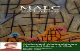 MALCbooks.sayahna.org/ml/pdf/malc-catalog-phone.pdfMALC CATALOG MohamedAbdurahiman MemorialLibrary&Club Eriyad,Kodungalloor Kerala,India MALC ക റ റ ല ഗ 2020 ഹമ മദ
