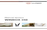 WINBOX 350 - Llaza | Sistemas y accesorios para la protección … · 2019-06-12 · El soporte del brazo, insertado en el soporte lateral del cofre WINBOX, permite una fácil y precisa