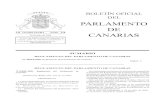 PARLAMENTO DE · REGLAMENTO DEL PARLAMENTO DE CANARIAS 7L/PRRP-0001 Reglamento del Parlamento de Canarias. Página 2 REGLAMENTO DEL PARLAMENTO DE CANARIAS 7L/PRRP-0001 Reglamento