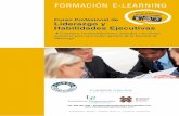 FORMACIÓN E-LEARNING€¦ · El curso se realiza online a través de un Campus de última generación. Sus contenidos multimedia son parte de una biblioteca de videos grabados especialmente