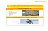 AEROGENERADOR:ALSTOM ECO100 II/Fitxa5 eco100x.pdf · Aerogenerador Alstom – ecotècnia 3MW Parc eòlic de la Collada (El Perelló) 2. L’aerogenerador de Figuerola del Camp, un