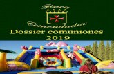 Dossier comuniones 2019 - Hotel Comendador€¦ · C/ Serranillos, 32 – Carranque comercial@hotelcomendador.es Tfn: 925 52 95 66 Finca Hotel Comendador 3. 4 Finca Hotel Comendador.
