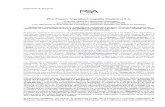 PSA Finance Argentina Compañía Financiera S.A. Serie 27.pdf · PSA Finance Argentina solicitará el listado de las Obligaciones Negociables a ByMA y para su negociación al Mercado