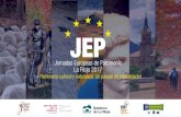 Jornadas Europeas de Patrimonio 2017 -V2 · PAISAJE DE LAS IGNITAS; TERRITORIO JURÁSICO Jornadas Europeas de Patrimonio VISITAS AL MUSEO CRETÁCICO Y RUTAS GUIADAS A LOS YACIMIENTOS