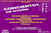 DIANA MUELA MORA (Flauta) ANDRÉS FERNÁNDEZ CAMACHO ... · El famoso comienzo descendente cromático, del que Debussy, aún in-merso en la tradición decimonónica, toma la huella