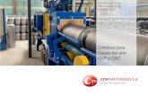 Cilindros de GLP-GNC - CyM Materiales S.A · 2020. 5. 13. · GLP-GNC CYM MATERIALES S.A. Soluciones Industriales . Certificación ISO9001-2015 Desde el año 2006, y de manera ...