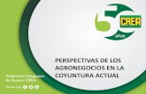 PERSPECTIVAS DE LOS AGRONEGOCIOS EN LA COYUNTURA …fucrea.org/system/comfy/cms/files/files/000/000/... · EN LA COYUNTURA ACTUAL ... • Febrero 2016 a junio 2016 asumiendo la misma