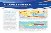 BOLETÍN CLIMÁTICO Marzo de 2018 · 2018. 3. 19. · marzo de 2018, con una proba-bilidad de ~55% hacia una tran-sición ENSO-Neutral durante la estación marzo a mayo, probablemente