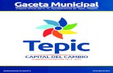 XLI Ayuntamiento de Tepic – Tepic la Ciudad de …...2016/06/27  · SESIÓN EXTRAORDINARIA En la Ciudad de Tepic, Capital del Estado de Nayarit, siendo las 19:50 diecinueve horas