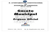 Gaceta Municipal - atizapan.gob.mx 65.pdf · sesiÓn extraordinaria y de la vigÉsima novena sesiÓn ordinaria, cuarta abierta de la administraciÓn municipal 2016 – 2018, de fechas