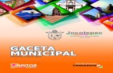 MUNICIPAL - Jalisco · 2017. 2. 14. · gaceta municipal h. ayuntamiento de jocotepec, jalisco. ediciÓn 1/2015-2016 3.3- presentaciÓn ante el pleno del ayuntamiento de jocotepec