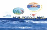 AZUL COMO EL MAR AZULCOMOEL MAR · Al norte del océano Atlántico llega agua caliente y salada, y allí se mezcla con aguas polares muy frías, se hace más pesada y se hunde hacia