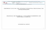EMPRESA SOCIAL DEL ESTADO HOSPITAL REGIONAL DE … · sistema obligatorio de garantia de la calidad de atenciÓn en salud del sgsss cÓdigo: 3.3.3.d01 version: 2 manual de historia