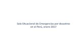 Sala Situacional de Emergencias por desastres en el Perú ...€¦ · Buenos Aires y Huayarina, provincia de Huarochirí, enero 2017 (al 01/02/2017) • 4,3%(35)ainfeccionesdelapiel,